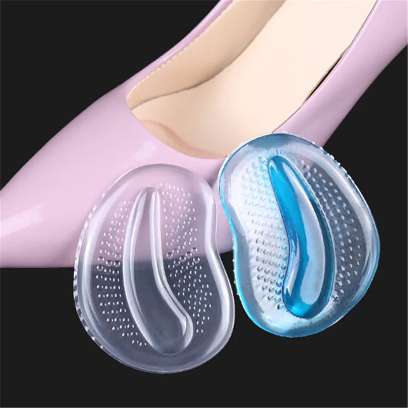 

2PCS/pair Silicone Forefoot Pads Orthotic Arch Support Shoe Patch Insoles Inserts Massager High Heels Anti-Slip Pain Relief