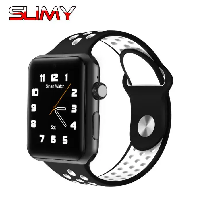 

Slimy DM09 Plus Smart Watch With 2G SIM Card Slot Pedometer Sleep Fitness Tracker Smartwatch for Android IOS Phone PK LF07 KW18