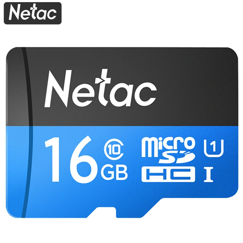 Netac Micro SD карта P500 класс 10 16 ГБ 32 ГБ 64 Гб карта памяти C10 Mini SD карта SDHC SDXC UHS-I TF карта для смартфона камера MP3