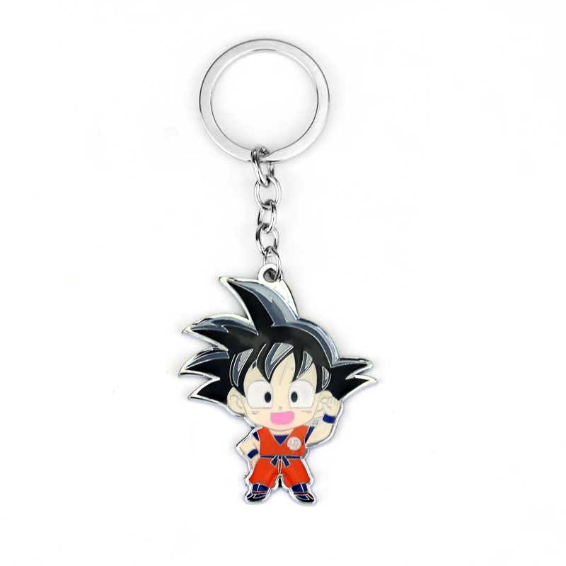 

Boy Gift Anime Dragon Ball Z Son Goku Metal Keychain Pendant Key Chain Chaveiro Key Ring Men Women Jewelry dragonball Keychain