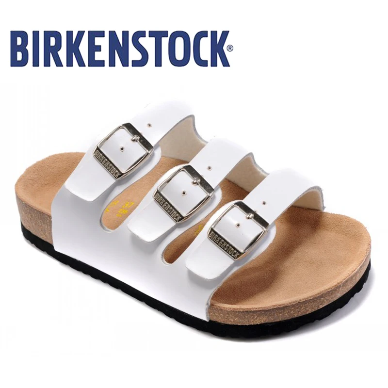 

2019 New Arrival BIRKENSTOCK Florida BF DD Damen Pantolette mit Fussbett FASHION women Unisex shoes free shipping 813