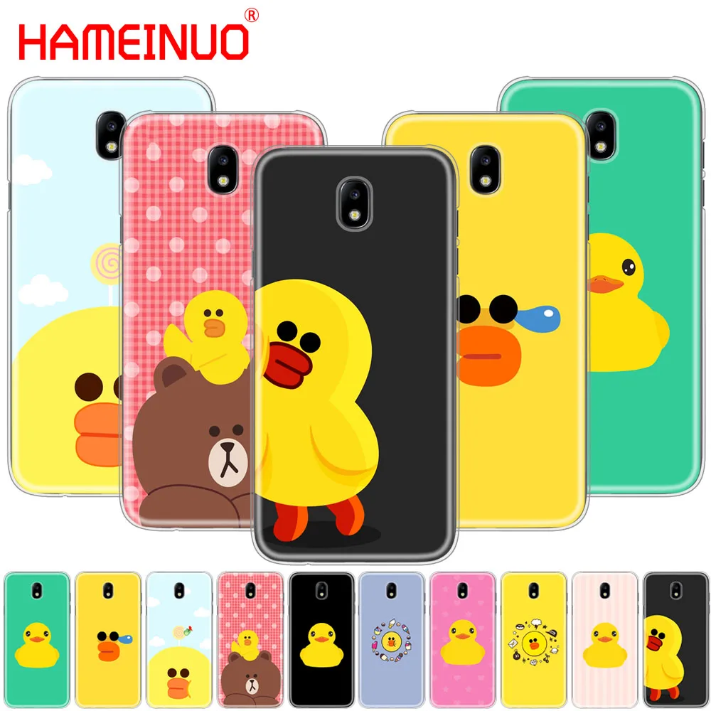 

HAMEINUO cool yellow duck cover phone case for Samsung Galaxy J3 J5 J7 2017 J527 J727 J327 J330 J530 J730 PRO