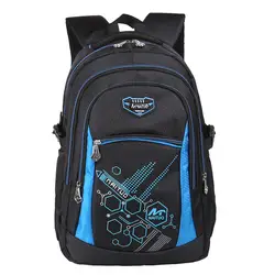 Детские школьные сумки для мальчиков и девочек ортопедический рюкзак Детская емкость дорожные сумки подростковый непромокаемый рюкзак на