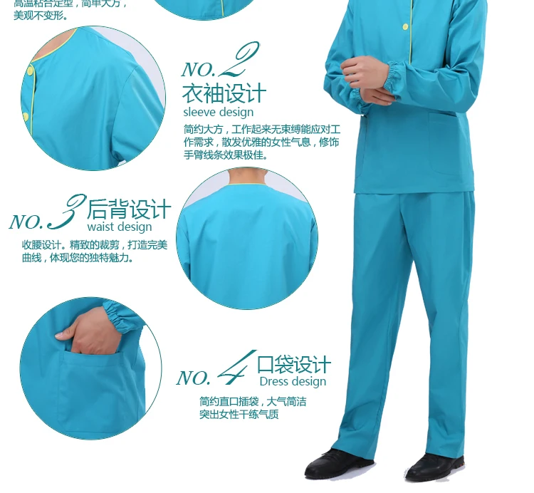 Brush Hand Clothing Short Sleeve Unisex Medical Uniforms Hospital Beauty Salon Dental Clinic Pharmacy Doctor Nurse Scrub Sets