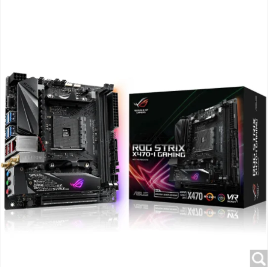  Asus(REPUBLIC OF GAMERS) ROG STRIX X470-I GAMING ITX Game Board Desktop Motherboard