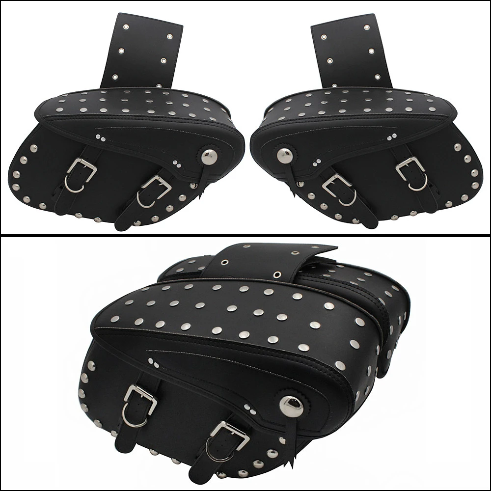 Универсальная мотоциклетная сумка из искусственной кожи для Harley Sportster XL883 XL1200