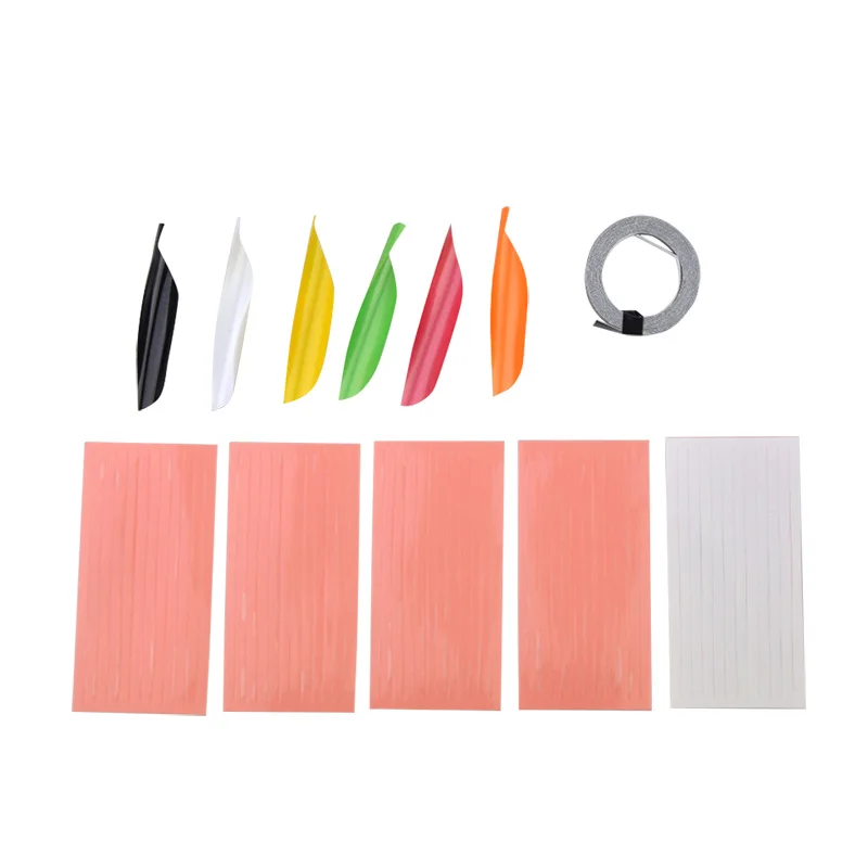 50pcs Archery Spin Vanes 1.75inch Spiral Feather Right Wing DIY Carbon Arrow Aluminum Arrow Shooting Hunting Accessories