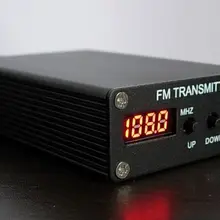 5 Вт цифровой 87-109 мГц Стерео FM MP3 передатчик