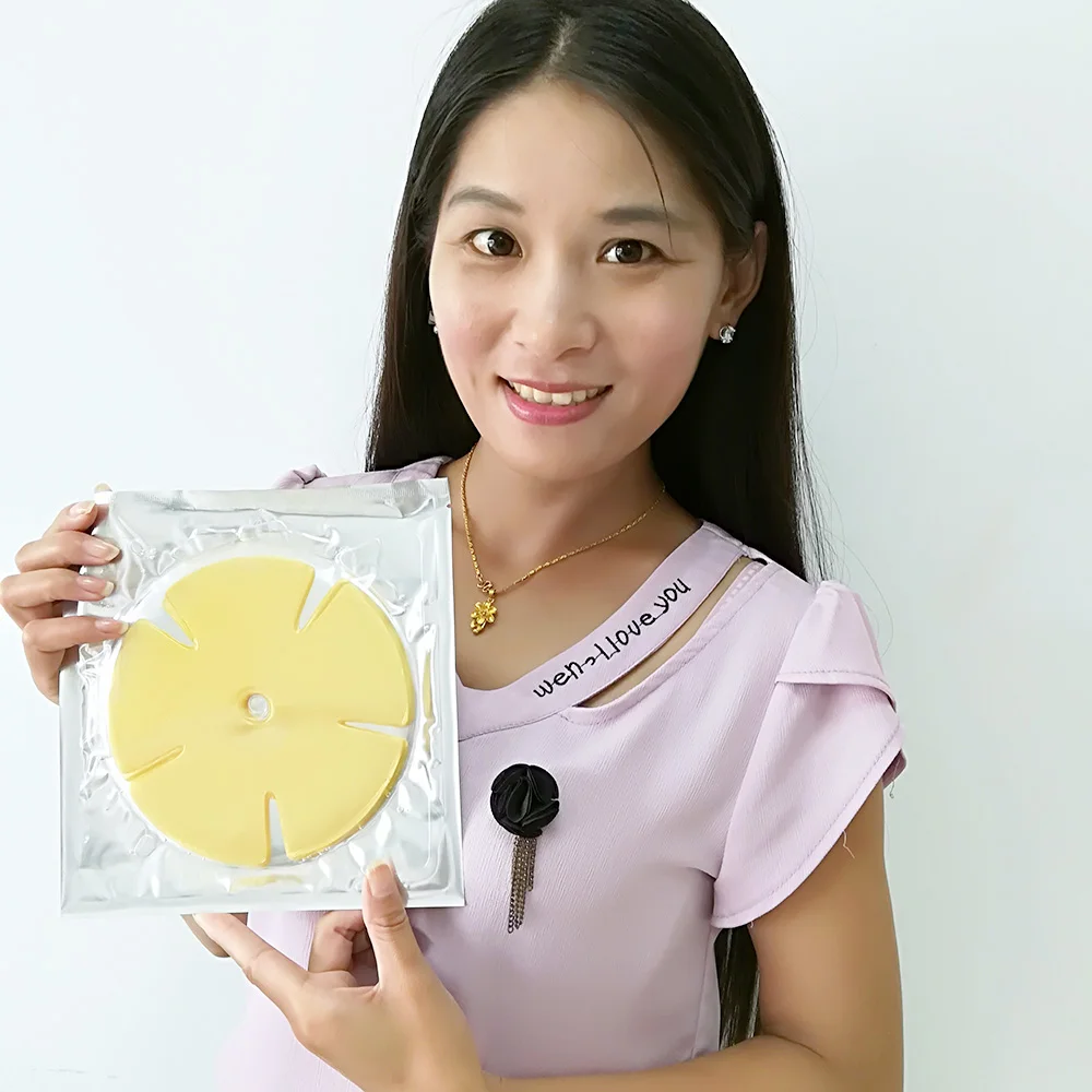 

5pairs Breast Mask breast enlargement 24K Gold Luxurious treatment for enhancing size tightening lifting Christmas Gift