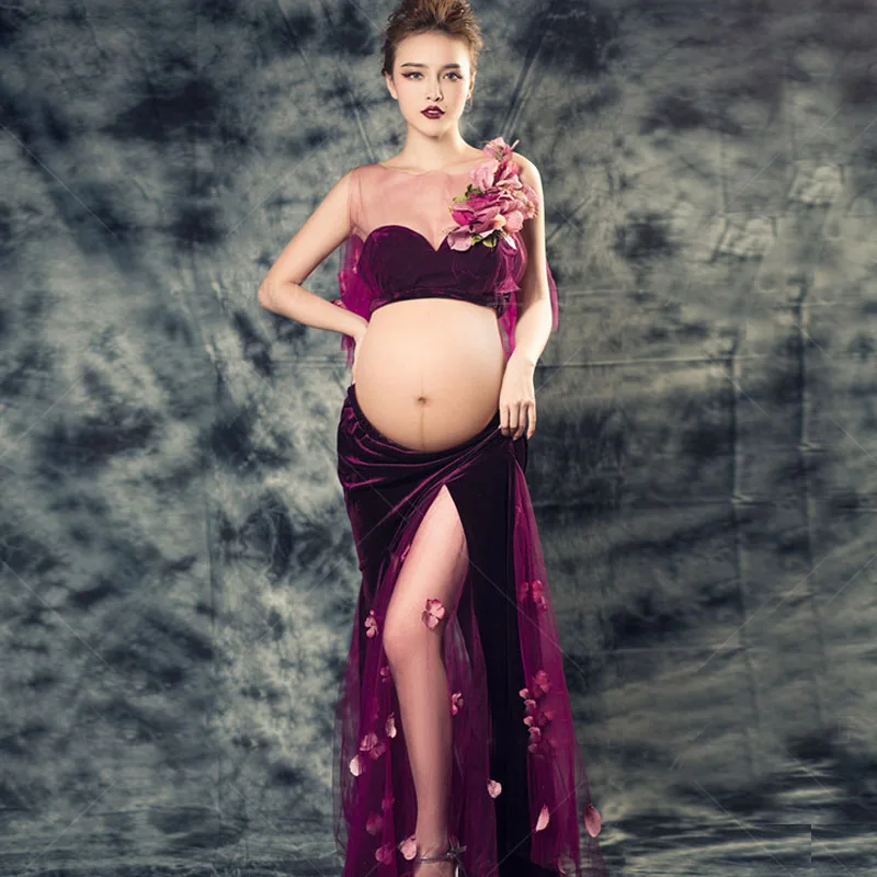

Sexy Maternity Dresses For Photo Shoot Pregnant Women Clothes Maternity Photography Props Pregnancy Dress Photography Gravidas