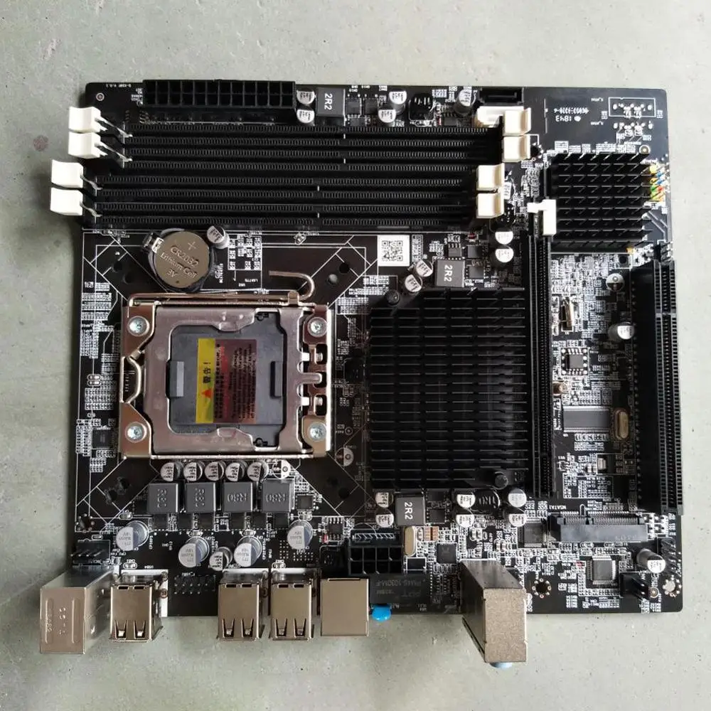 

Practical Main board DDR3 Quick Transmit Intel X58 Motherboard LGA 1366 For Professional Desktop Stable