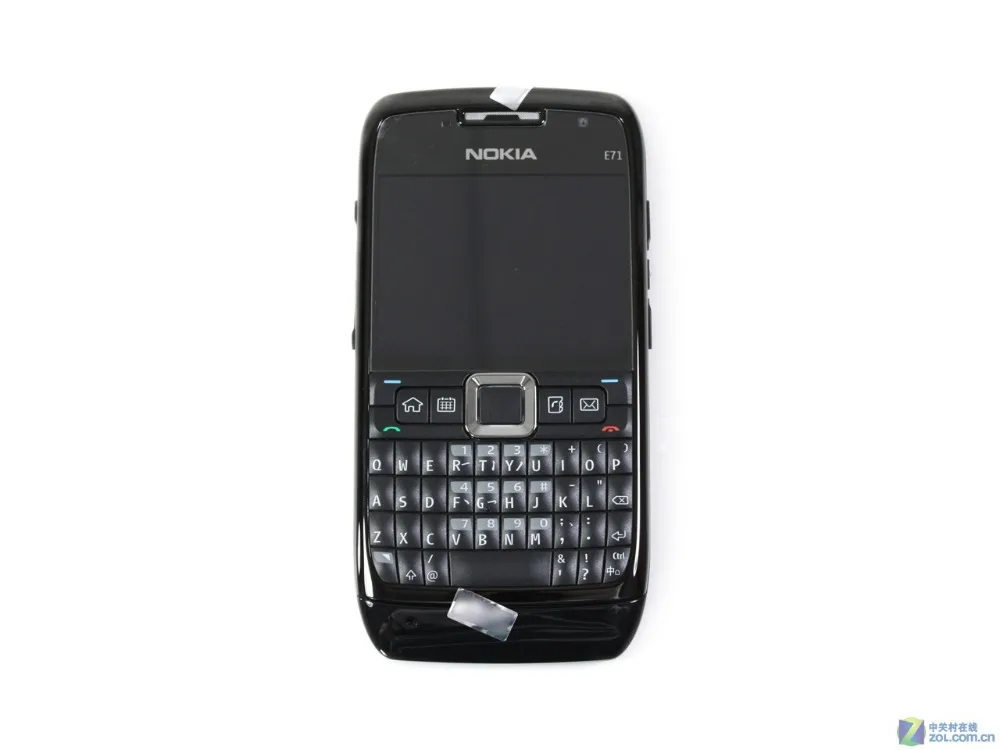 Nokia E71 QWERTY клавиатура 3.15MP Wi-Fi Symbian OS FM радио сотовый телефон Восстановленный