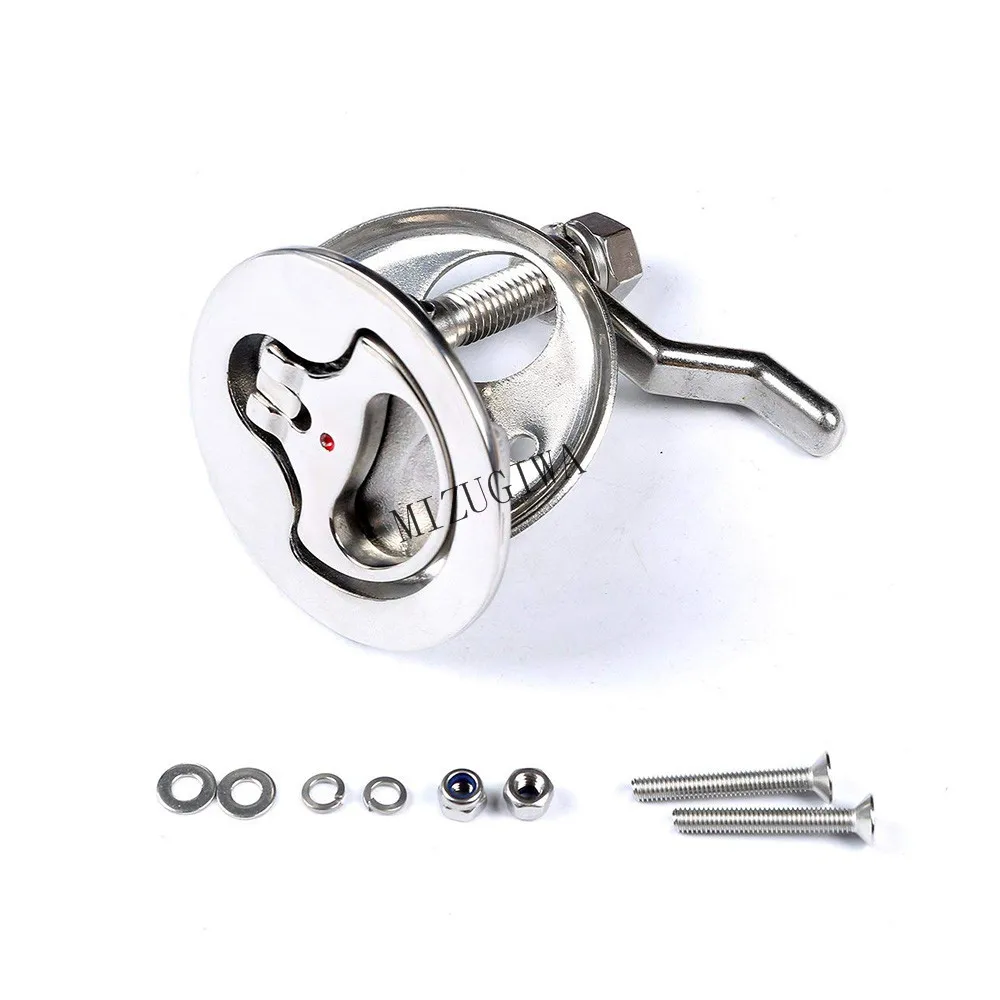 Marine Grade Boat 316 Stainless Steel Hardware Cam Latch Flush Pull