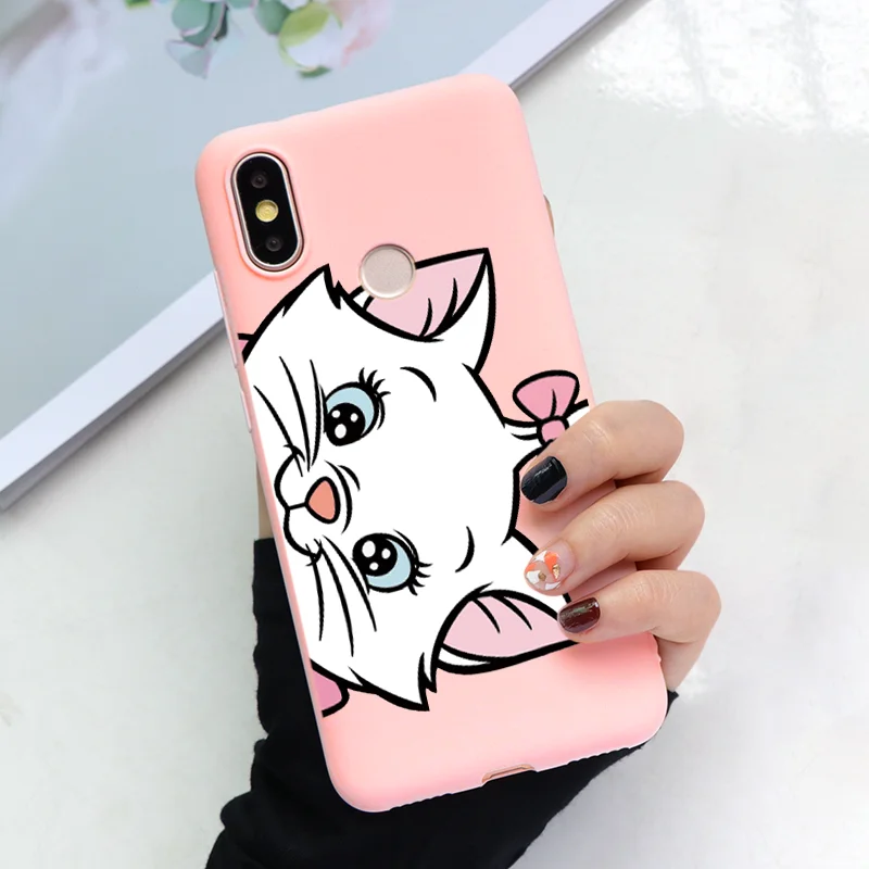 Силиконовые чехлы Marie Cat для Xiaomi mi 8 Lite A2 A1 5X6X9 SE для Red mi K20 4A 5 Plus 6A 7 Note 4X 5A 6 7 Pro S2 Мягкий ТПУ чехол - Цвет: hbhdjmao