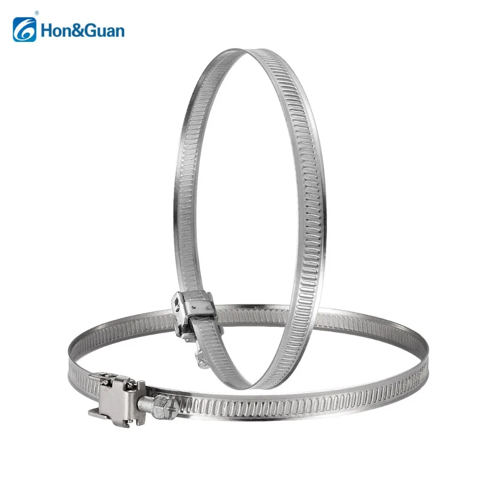  1pcs Stainless Steel 201 Worm Drive Hose Clamp Fuel Pipe Tube Clips Clamps Ajustable Inline Duct Fan Accessories High Qulity 