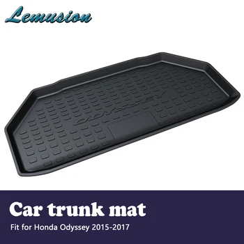 

1Set Car Cargo rear trunk mat For Honda Odyssey 2015 2016 2017 Boot Liner Tray Car-styling Waterproof Anti-slip mat Accessories