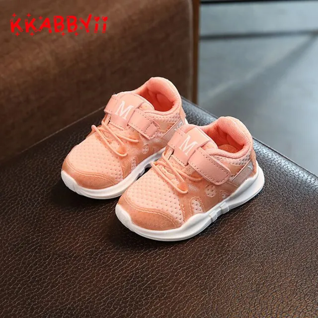 Infant Girls Sports Shoes New Spring Toddler Children Mesh Breathable