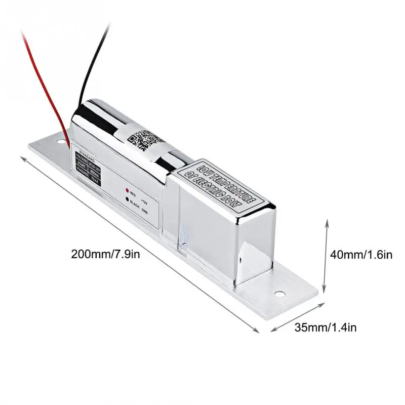 2 линии DC 10-В 18 в низкая температура Электрический врезной падение болт дверной замок таймер Индукционный электронный дверной замок система контроля доступа