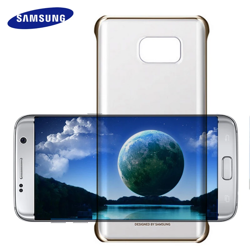 

100% Original Samsung Galaxy S 6 7 Edge A 8 9 5 7 (2016) Note 5 Clear Case Cover Ultra Slim Back Protective Case For Samsung S7