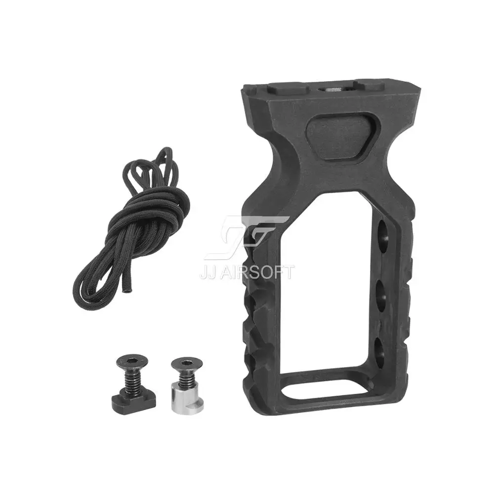 

ACI PTG Paracord Tactical Handstop Hand Stop for KeyMod and M-LOK MLOK for NERF Toy Gun （Black/Tan)