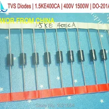 20 шт./лот)(tvs-диоды) 1.5KE400CA 400 в 1500 Вт двунаправленный подавители переходных напряжений трансзорб до-201