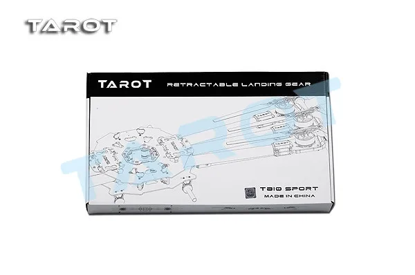 Tarot 810 Спорт 6 оси шестигранный вертолет рама TL810S01 810 Спорт с электрическим убирающееся шасси/скольжения