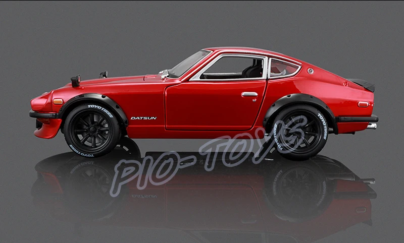 Новое поступление подарок Datsun 240Z 1/18 модель металлический автомобиль весы имитирующий статический автомобиль гонщик модели украшения дома большая коллекция