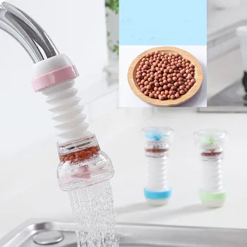 

Kitchen Anti-splash Universal 360 degree Rotary Faucet Filter Water Tap Nozzle Bathroom Faucet Filter Shower Head Water Saving