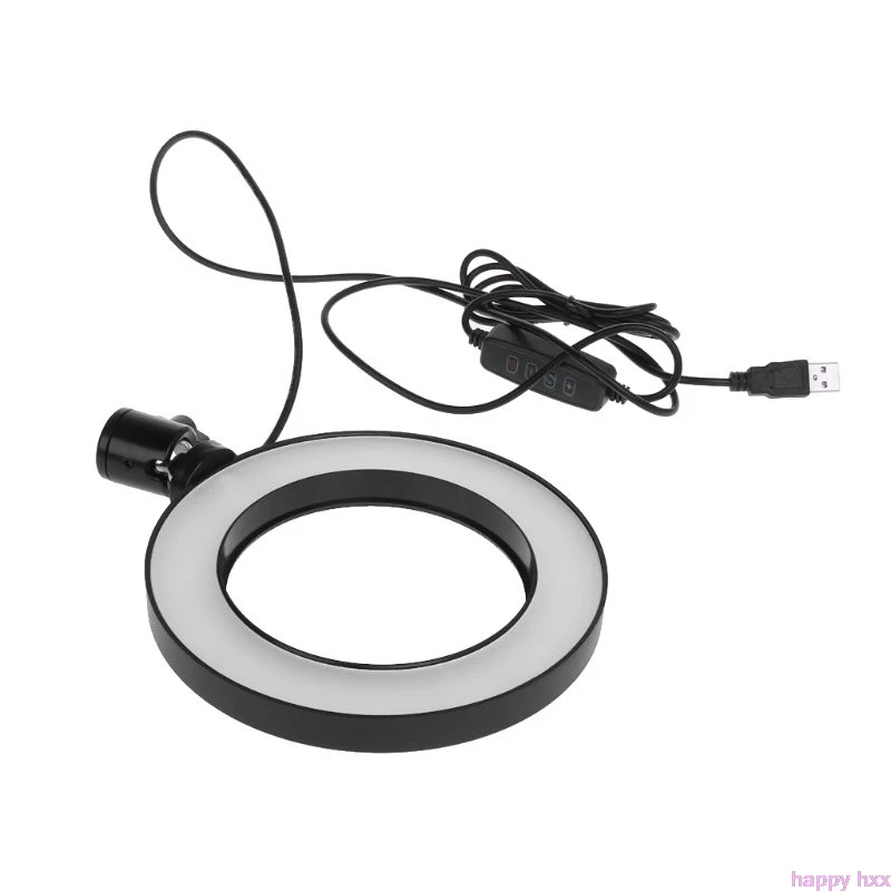 

Dimmable LED Light Fluorescent Flash Lamp Ring Camera Photo Video Photography Studio Makeup Beauty Selfie New