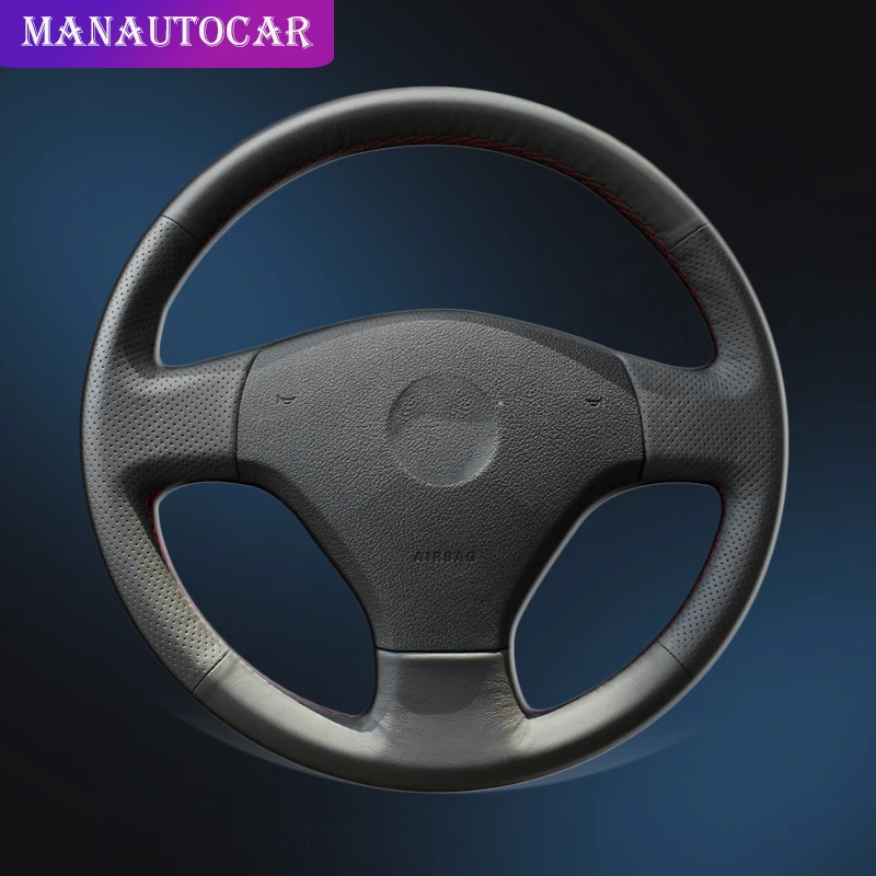 

Car Braid On The Steering Wheel Cover for Volkswagen VW Jetta 5 2006-2010 Old Jetta Car-styling Auto Leather Wheel Covers