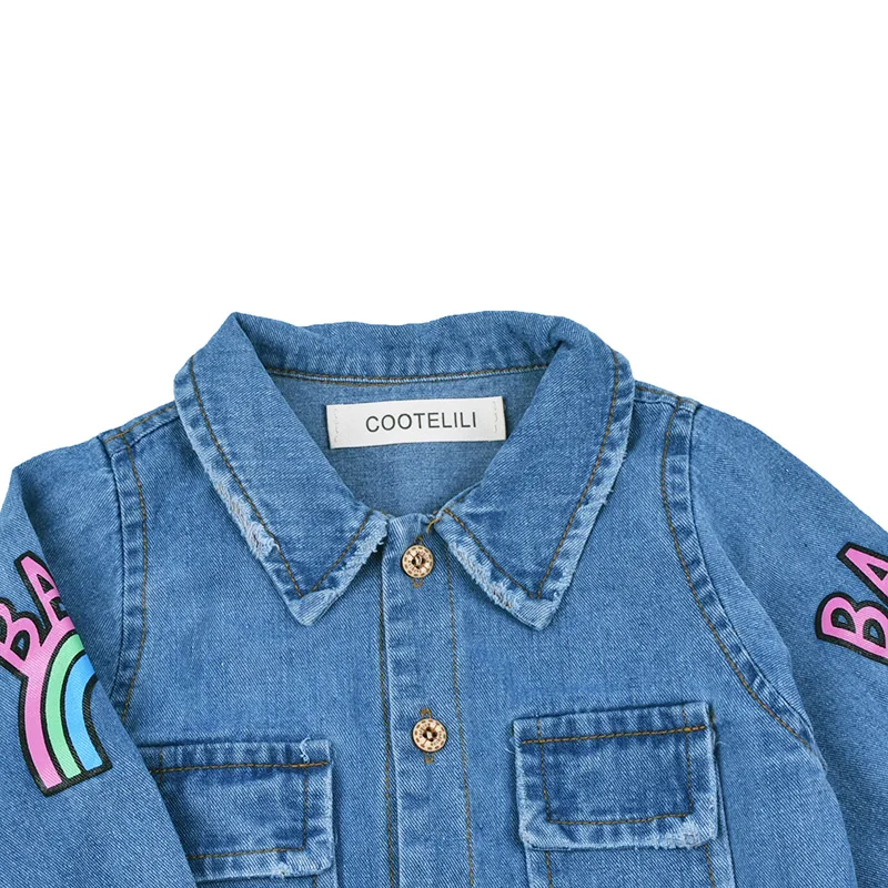 COOTELILI  60-90cm  Fashion Printing Kids Girls Clothes Jumpsuit Newborn Baby Romper Autumn Infant Boys Romper Costume (8)