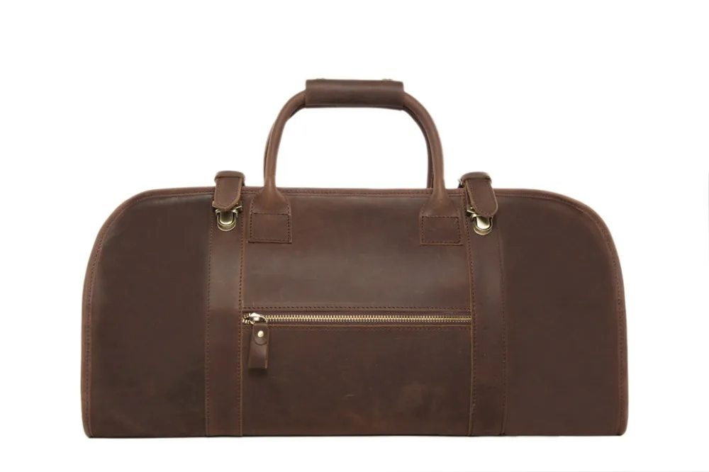 Old Fashioned Leather Duffle Bag IUCN Water