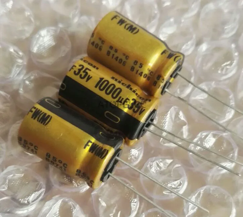 

1pc Nichicon FW 1000uF/35V Electrolytic Capacitors Hi-Fi Audio