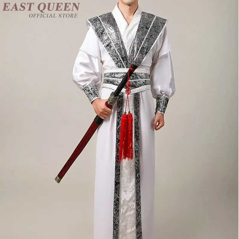 Chinese warrior costume hanfu men ancient chinese costume FF959