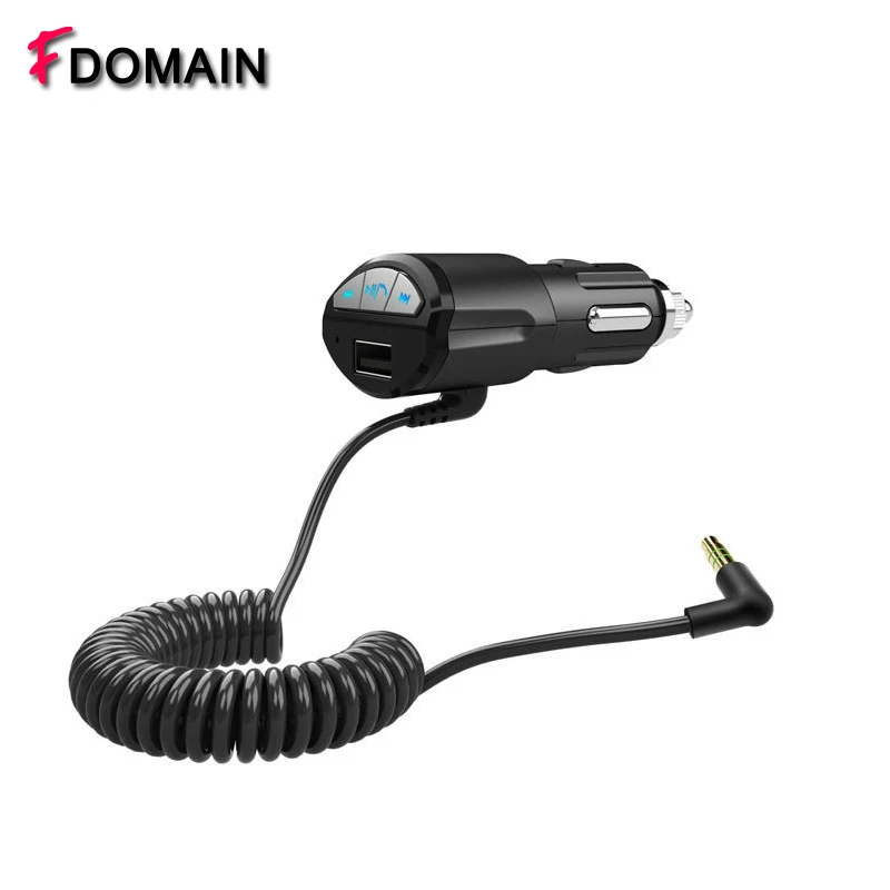 

Car stereo bluetooth hands-free 3.5mm aux bluetooth receiver mp3 mobile phone charge