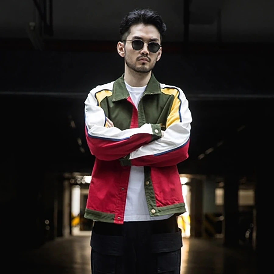 Japan Bomber Jacket Men Streetwear Vintage Anorak Jacket Jamaica Reggae Korean Hip Hop Fashion Street Ropa Retro Hombre 5Jk38