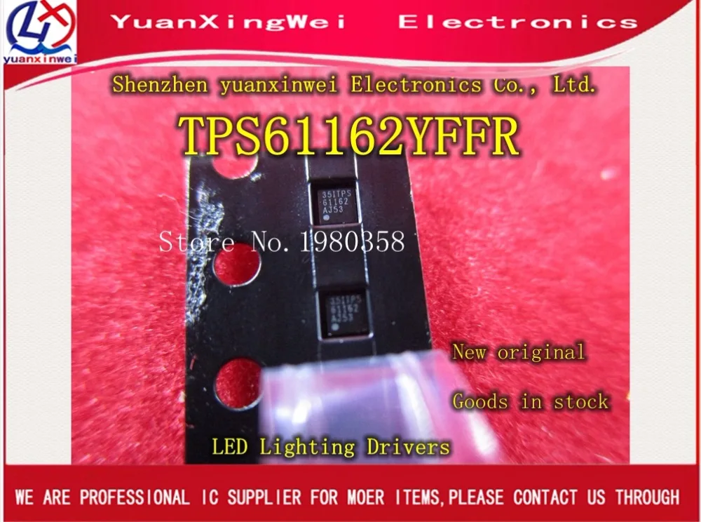 5 шт. TPS61162YFF TPS61162 61162 UFBGA-9 новый чип | Электроника