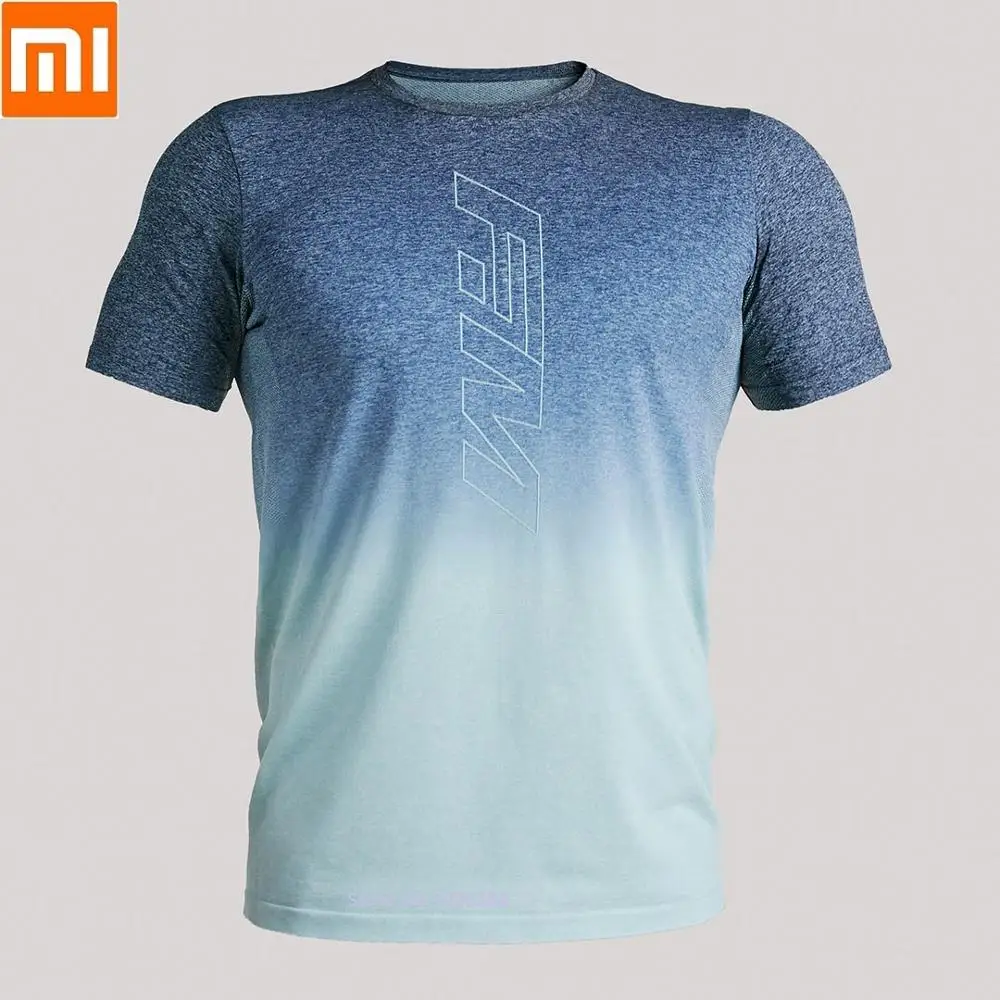 

Xiaomi F.Mate men's training T-shirt One-piece weaving Short sleeve Comfortable Dry breathable Sweatshirt Fitness Sportswear