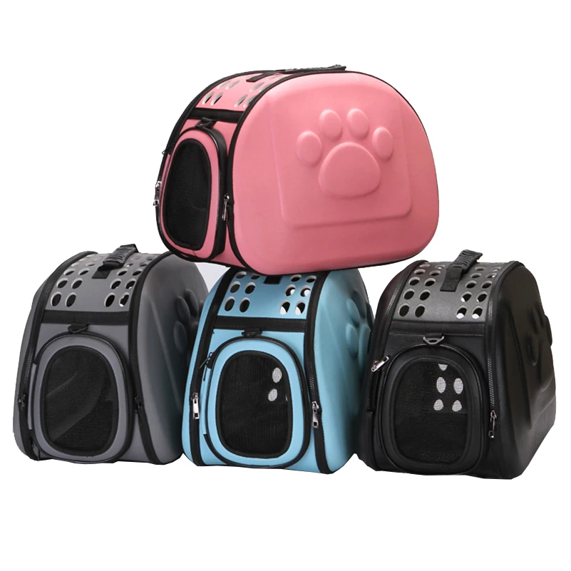 

YUYU New Cat Carrier Bag Outdoor Dog Carrier Bag Foldable EVA Pet Kennel Puppy Dog Cat Outdoor Travel Shoulder Bag for Small Dog