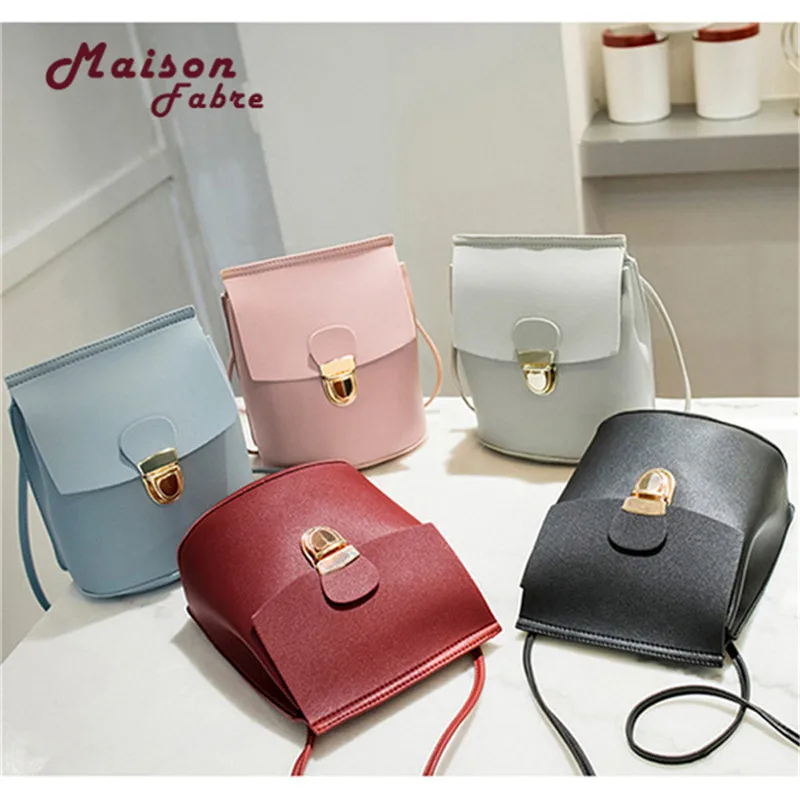 

HB@Maison Fabre Handbag Candy Color One Shoulder Small Messenger Bag Mobile Phone Bag Purse Bag