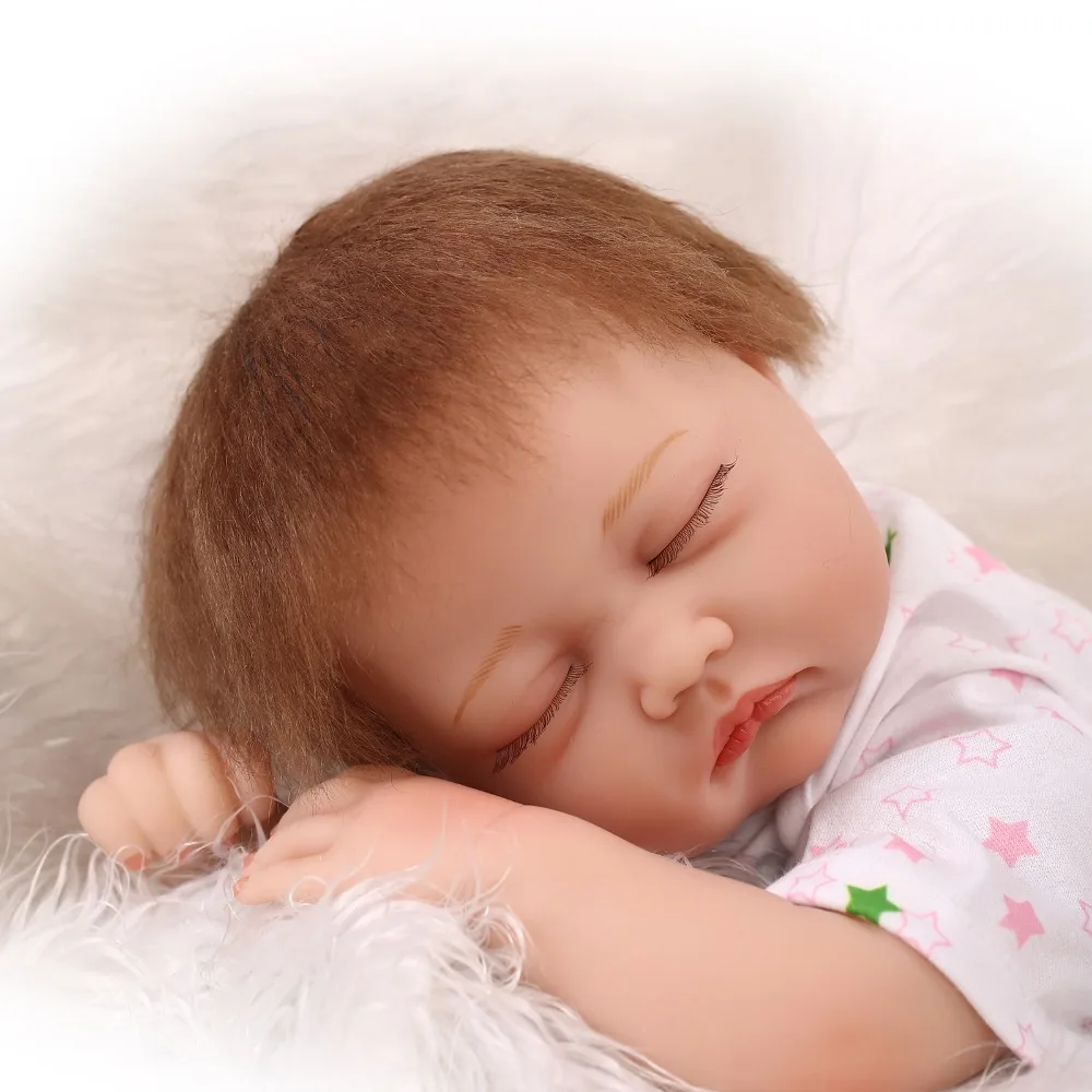Модные куклы NPK bebes reborn 22 &quot55 см силиконовые babies Детские спящие игрушки подарок