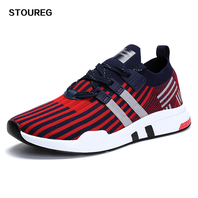 

Running Shoes Men Running Sneakers Breathable Mesh Sport Shoes For Men 40-46 2 Colors