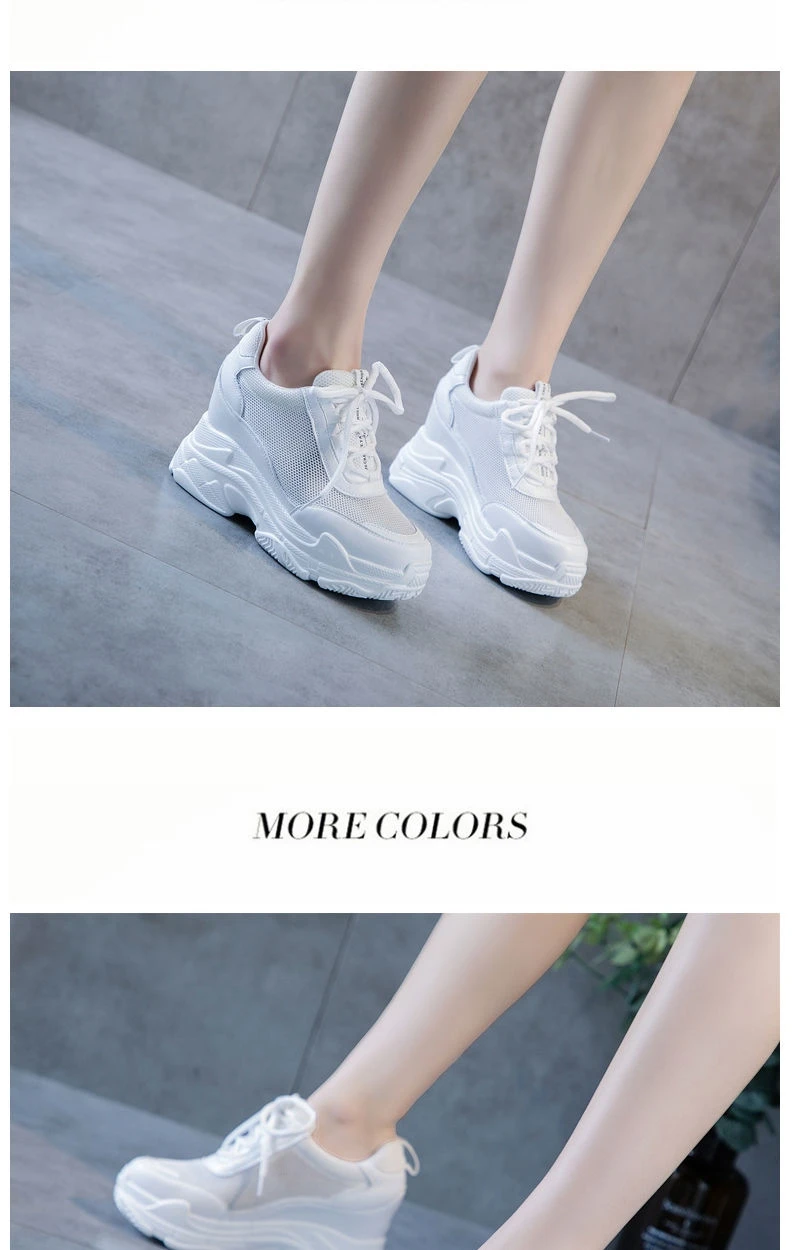 WGZNYN/Новинка; визуально увеличивающая рост дизайнерская Повседневная обувь; женские высокие кроссовки; женская обувь на платформе; женская обувь на плоской подошве с надписью; W209