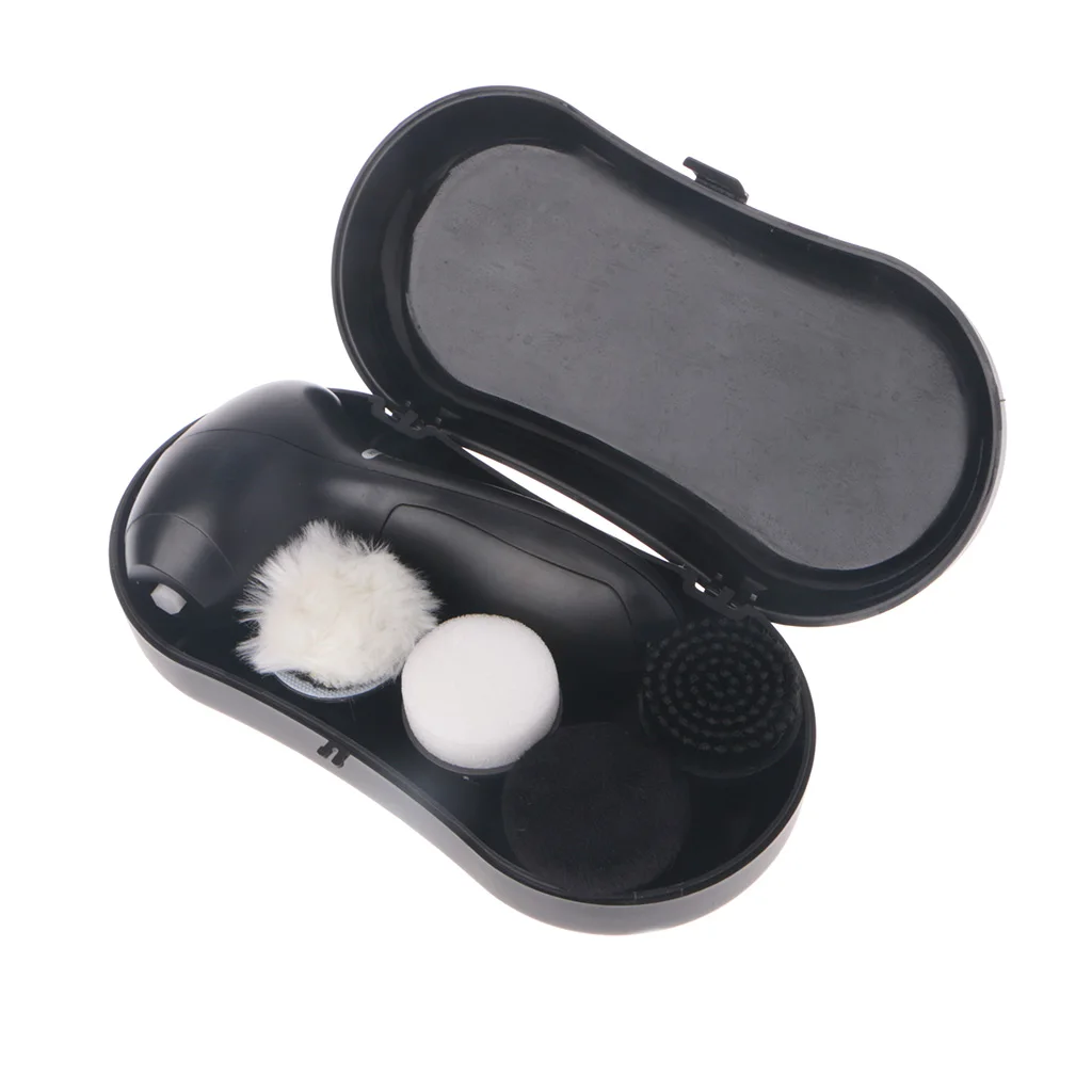 

Automatic Handheld Electric Shoe Brush Shine Polisher 5AA Battery Power Supply Fast Glazing