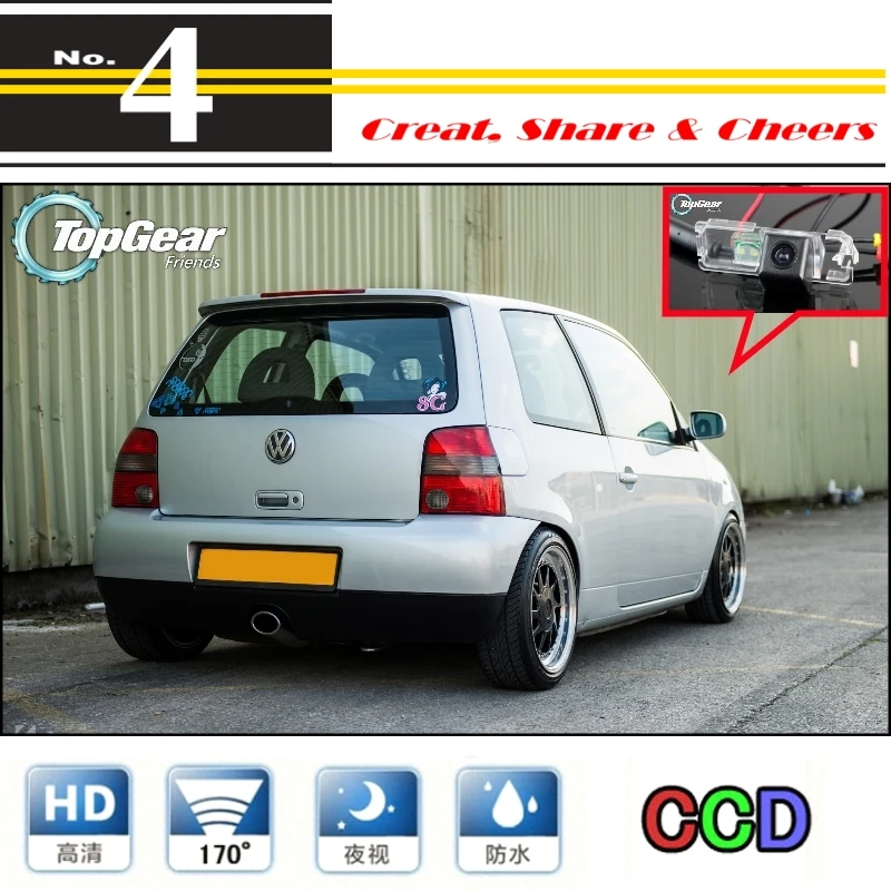 

Car Camera For Volkswagen VW Lupo High Quality Rear View Back Up Waterproof Property Camera For PAL / NTSC Tuning | CCD + RCA