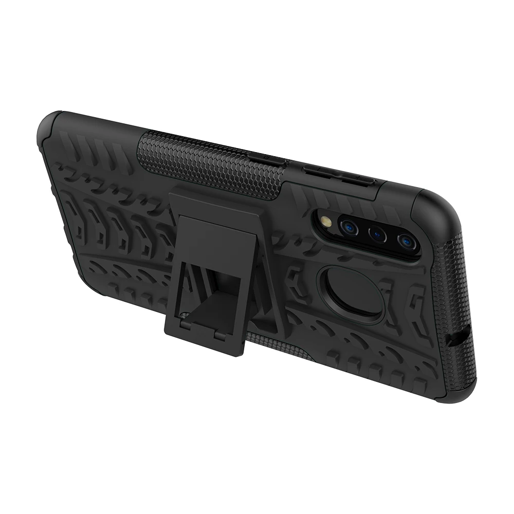 Для samsung Galaxy M10 M20 M30 A10 A20 A30 A40 A50 A70 A2 Core Case жесткий пластиковый мягкий силиконовый гибридный бронированная подставка PC + TPU чехол