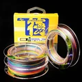 Histolure多色100メートル8ストランド編組ワイヤースーパー強力な滑らかなpeライン釣りライン0.4 # 8.0 #1メートル1色釣りtackl -