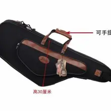 Дизайнерский тенор саксофон чехол Sax черный мешок