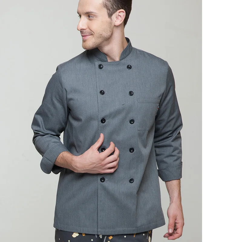 Compra chef abrigos online al por mayor de China