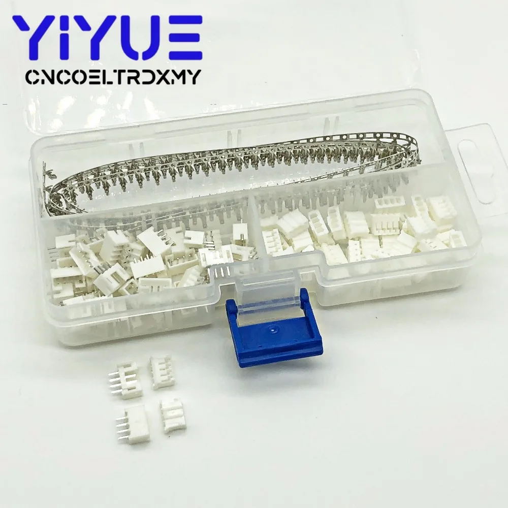 Mini 3 Pin Male Connector Housing with Pins 2.0mm Pitch 5 Pack